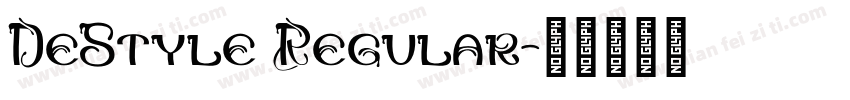 DeStyle Regular字体转换